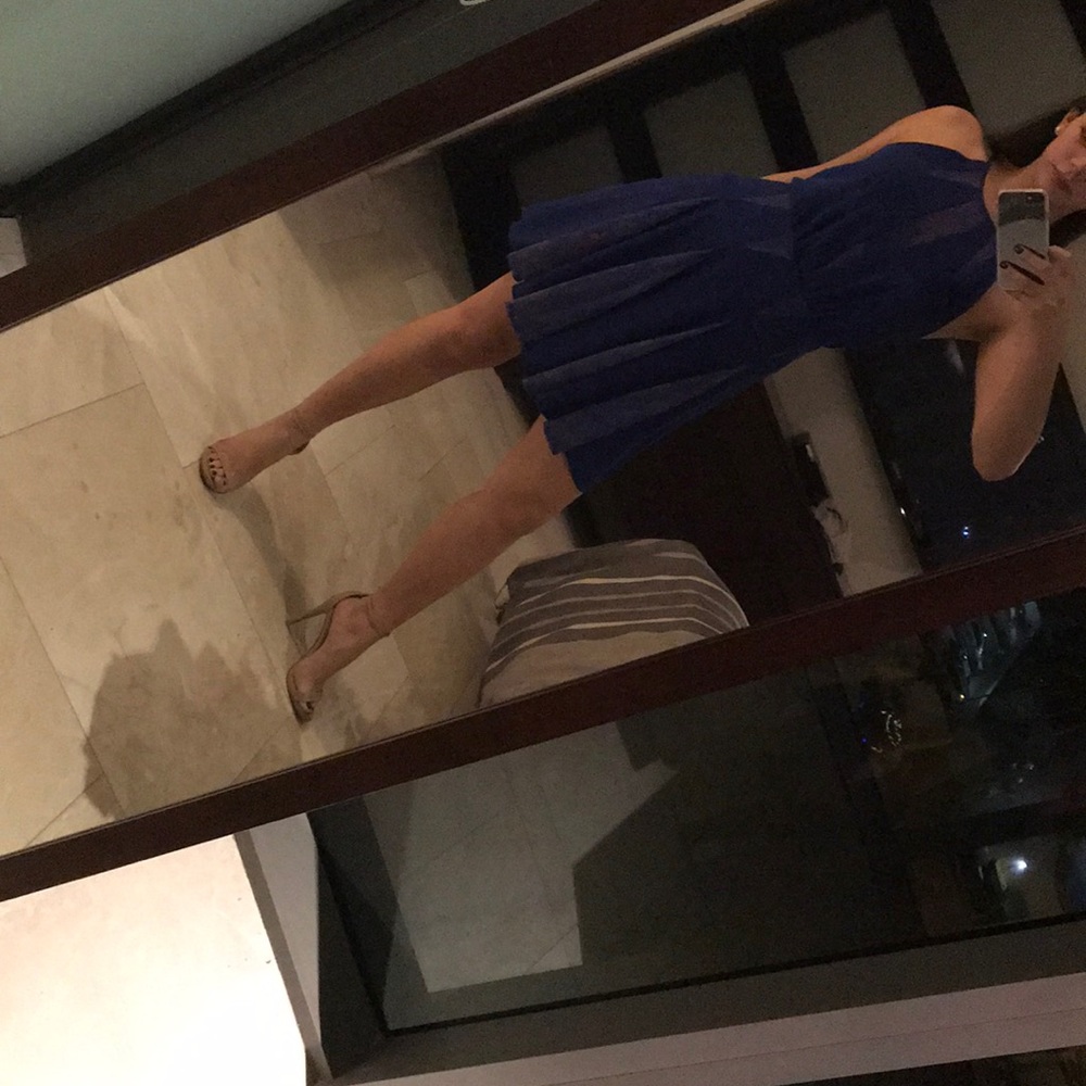 BCBG maxazria dress perfect for the holidays